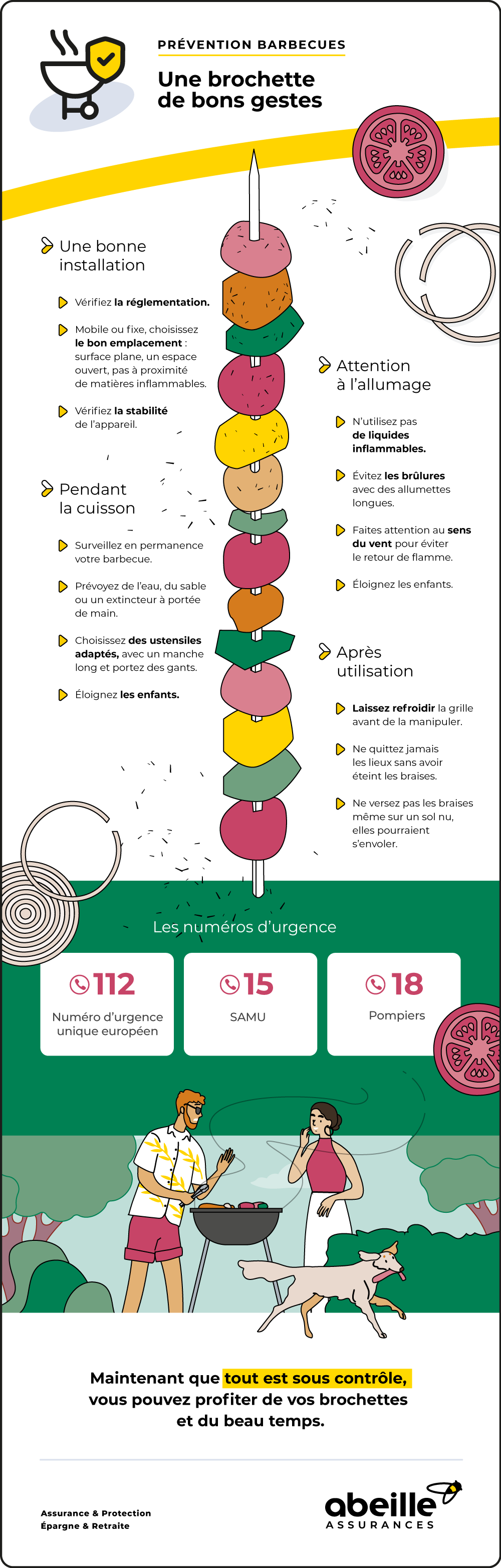 Barbecues, les bons gestes de prévention – Abeille Assurances Barbecues, les bons gestes de prévention – Abeille Assurances