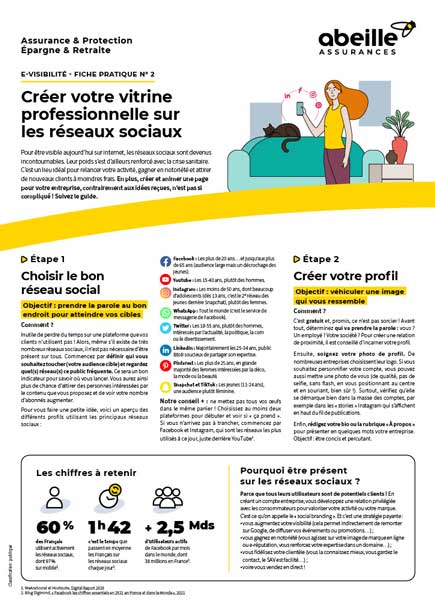 Augmenter sa visibilité sur les réseaux sociaux – Abeille Assurances fiche-2-augmenter-visibilite-reseaux-sociaux.pdf (Fiche 2 : Créer votre vitrine professionnelle sur les réseaux sociaux)