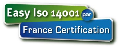 Logo Easy ISO 14001 - France certification