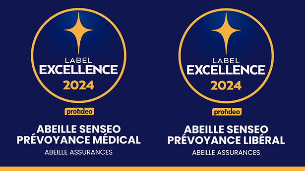 Abeille Senséo Prévoyance Médical et Abeille Senséo Prévoyance Libéral – Label Excellence 2022