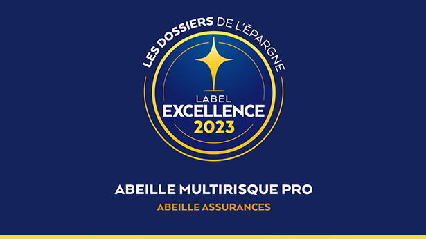 Logo Label Excellence 2023 - Abeille Assurances